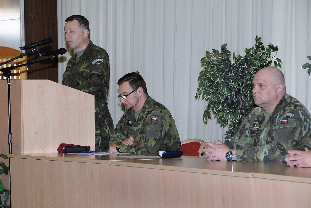 Význam vojenské přísahy objasnil plk. gšt. Jaroslav Medek