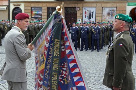 Olomouc se rozloučila s Velitelstvím společných sil