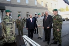 Plukovník gšt. Josef Havlík představuje výzbroj pluku