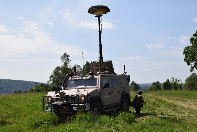 Technika jednotky ISR IVECO MPRS II