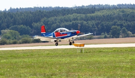 Přílety letecké techniky – Pilatus PC-9