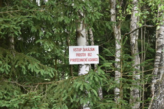 Výstražné cedule