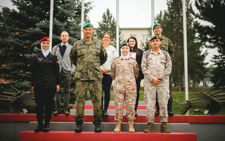 Delegace jordánské armády navštívila 13. dělostřelecký pluk