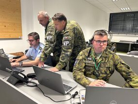 Do cvičení se kromě Velitelství pro operace zapojili i vojáci napříč různými odbornostmi, například z řad Vojenské policie.