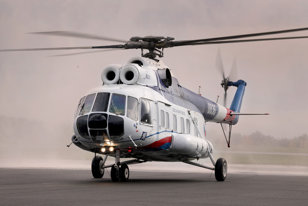 Ve Kbelích se uzavřela éra legendárních vrtulníků Mi-8