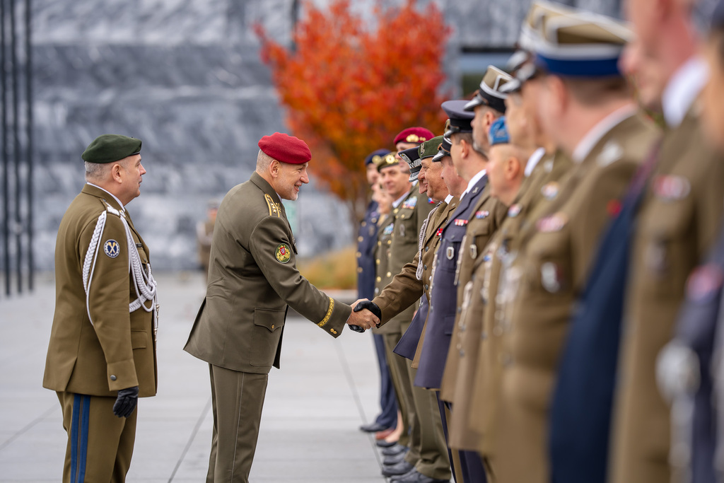 Z návštěvy náčelníka Generálního štábu Armády České republiky v Polsku