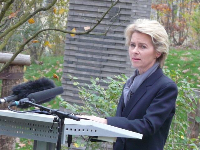 Ministryně obrany Ursula von der Leyen