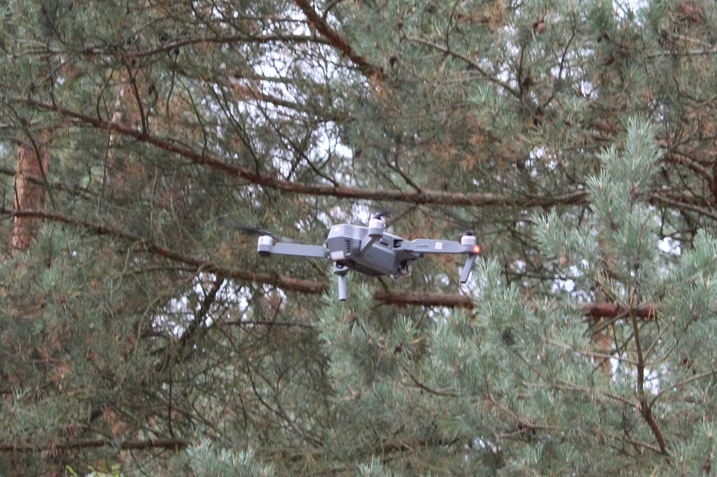  Novinka letošního cvičení bezpilotní prostředek DJI Mavic