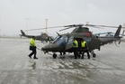  Belgické A-109 po přistání na letišti v Náměšti (2)