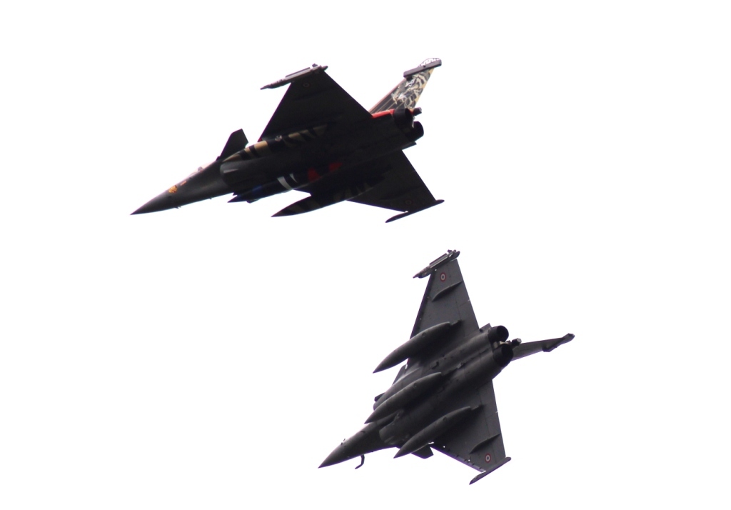  Francouzské stíhačky Dassault Rafale na cvičení NATO Tiger Meet 2017