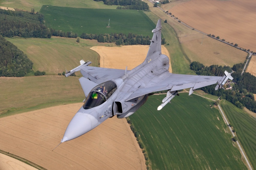 Víceúčelový letoun JAS-39 Gripen