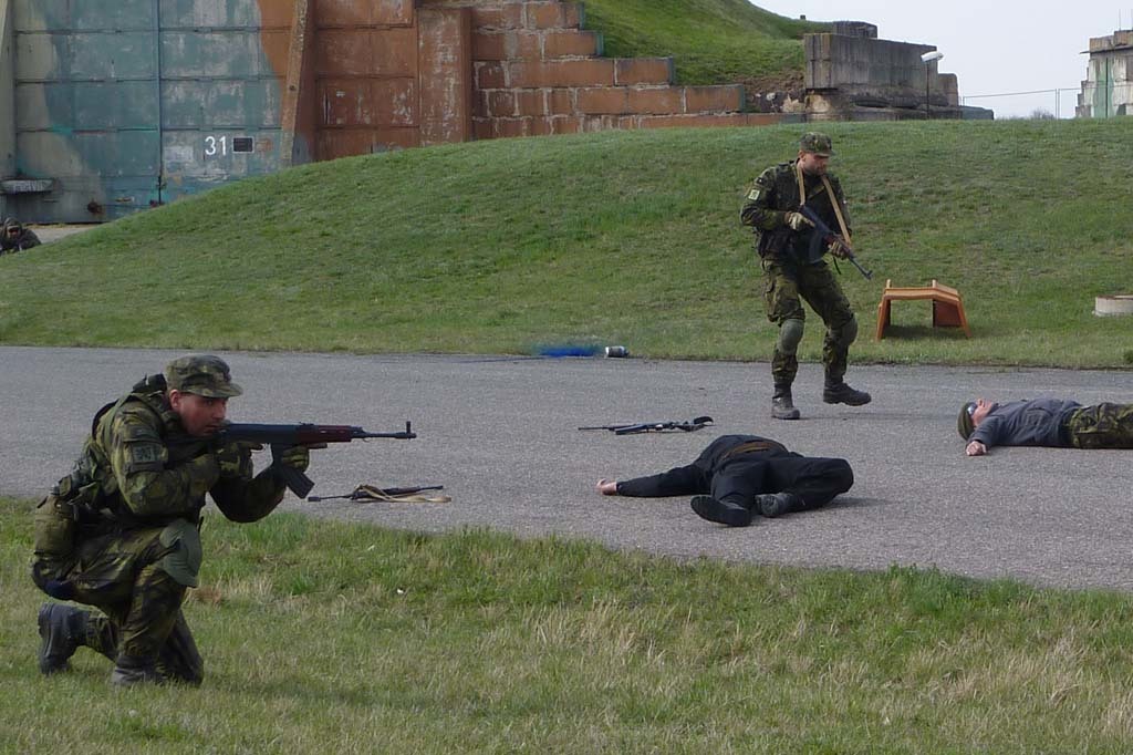 Vojáci trénovali ostrahu strategických objektů