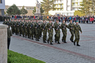  Kurz základní přípravy vyvrcholil slavnostní vojenskou přísahou