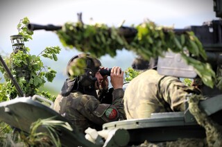 Osádka tanku T-72 M4CZ při výcviku