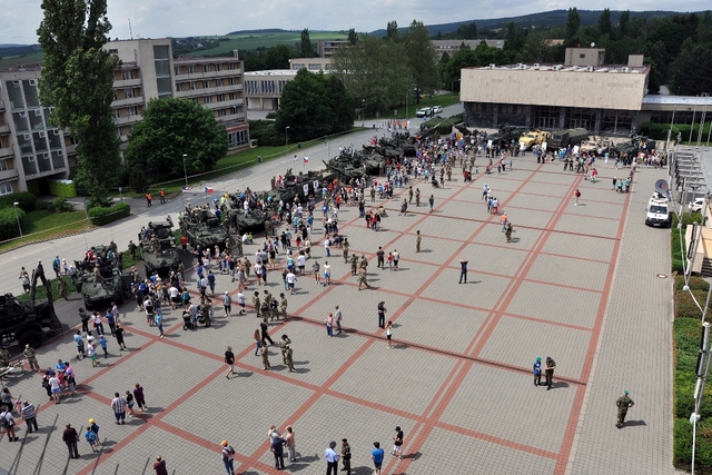Den otevřených dveří ve vyškovských kasárnách se setkal s velkým ohlasem