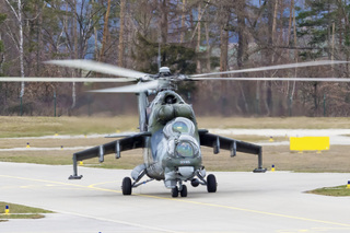 Vrtulník Mi-24 bude součástí cvičení Dark Blade 2019
