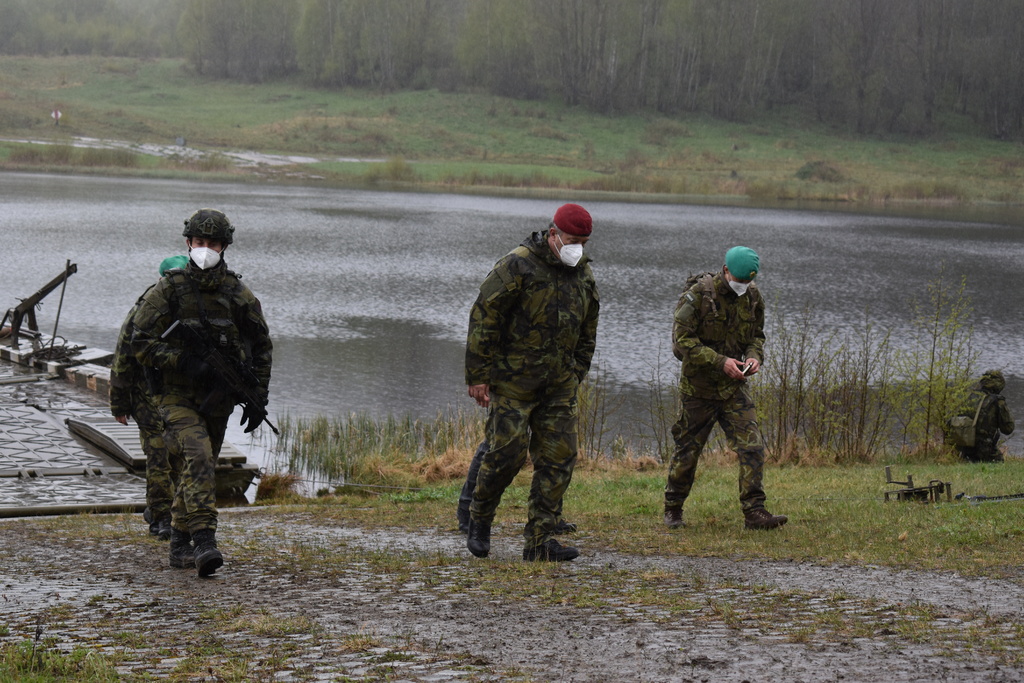Návštěva náčelníka generálního štábu armádního generála Aleše Opaty