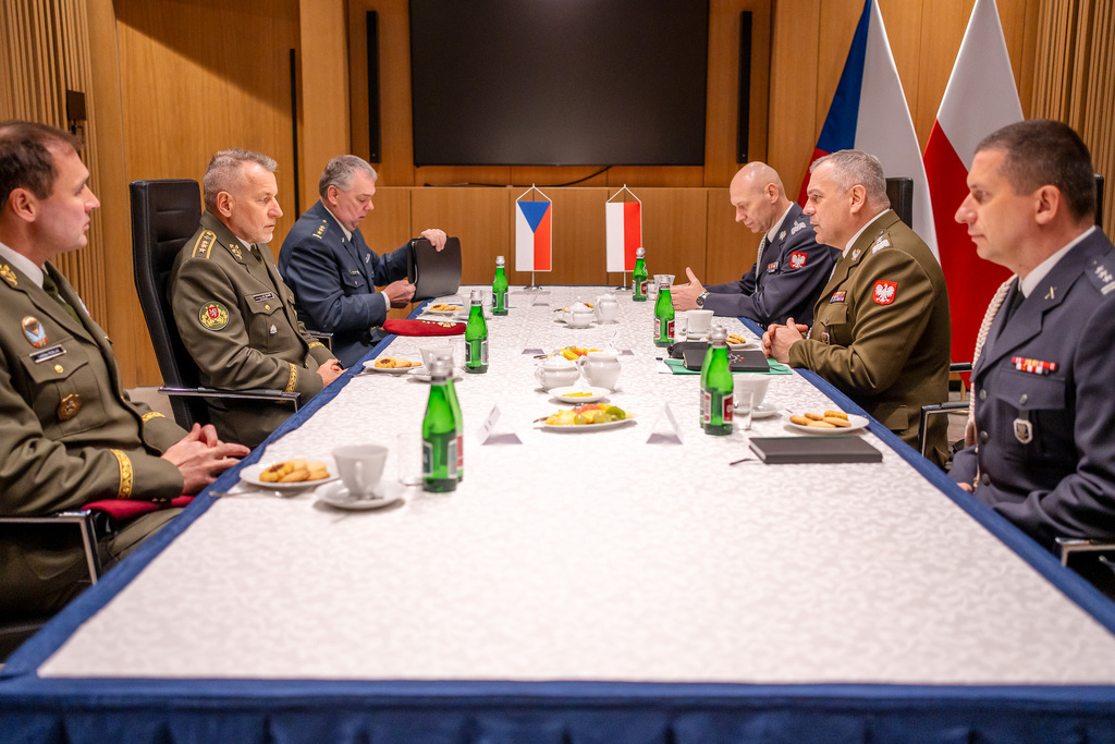 Z návštěvy náčelníka Generálního štábu Armády České republiky v Polsku