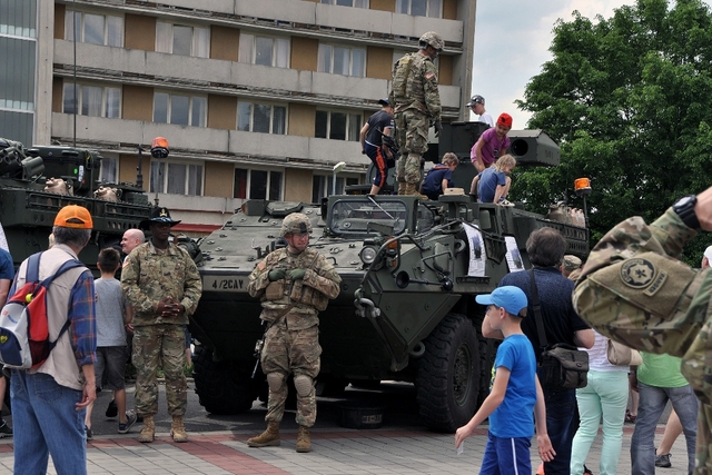 Američtí vojáci představili svoji techniku