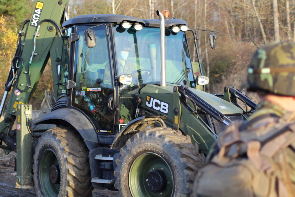 Ovládání JCB 4CX