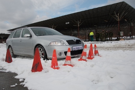 Klatováci vyzkoušeli kluznou plochu