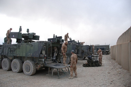 Combat support platoon fulfilled its task