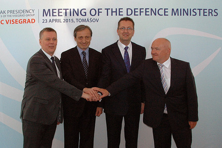 V4 Defence Ministers meet in Slovakia
