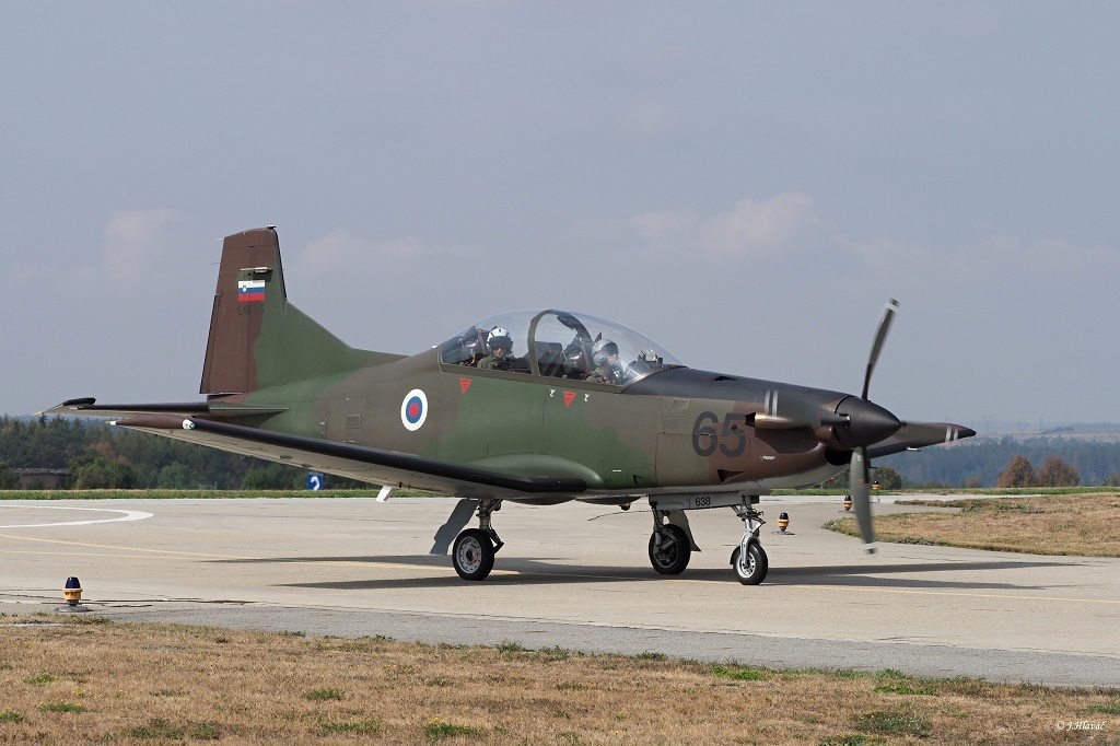  Turbovrtulový letoun PC-9M Slovinsko