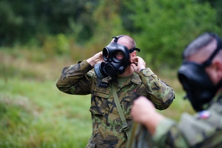  Nácvik manipulace s ochrannou maskou 