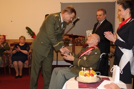  Gen. Klemeš oslavil devadesáté páté narozeniny