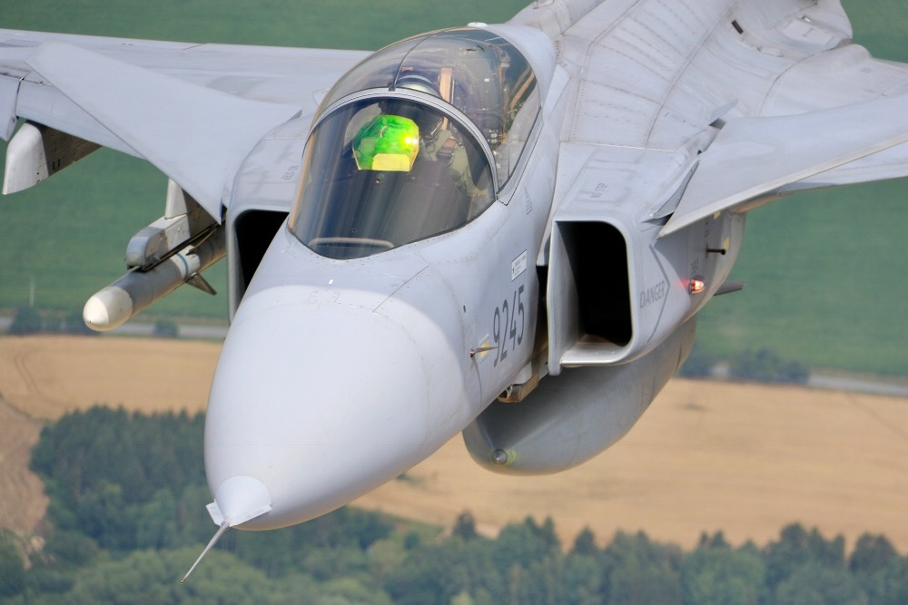 Víceúčelový letoun JAS-39 Gripen