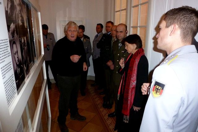 Součástí programu byla návštěva Muzea německého odboje v Berlíně