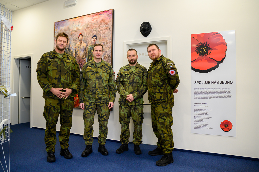  Generálmajor Karel Řehka navštívil také Komunitní centrum pro válečné veterány 