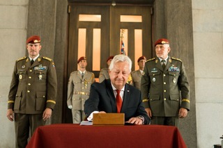 Den ozbrojených sil připomněl odkaz československých legionářů i službu dnešních vojáků