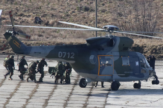 Odsun raněných na základě přivolaného MEDEVAC