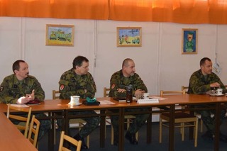 Hlavní funkcionáři praporu a brigády