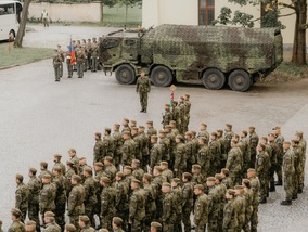 Žehnání bojového praporu 7. mechanizované brigády