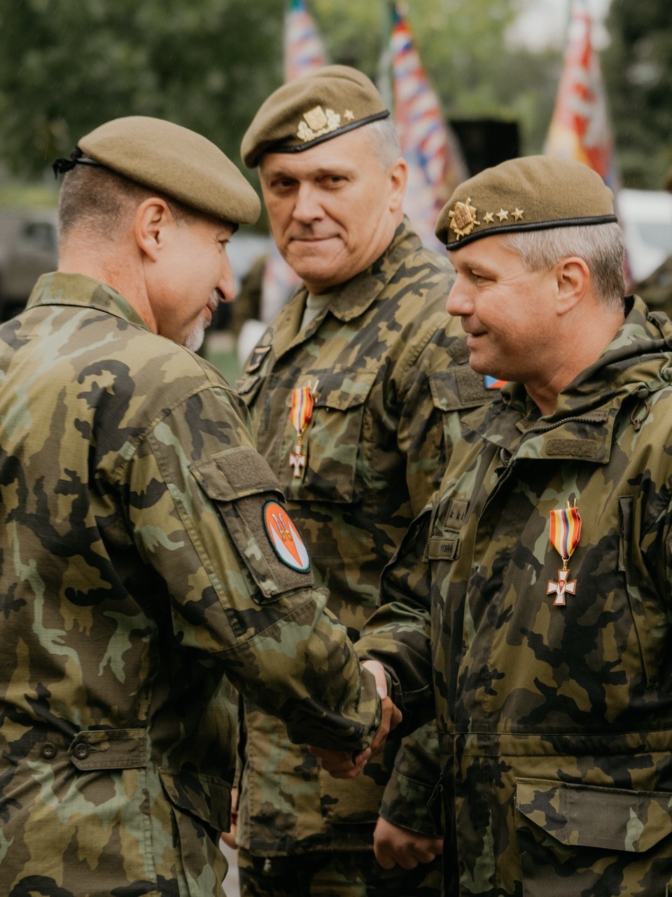 Žehnání bojového praporu 7. mechanizované brigády