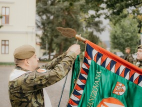 Žehnání bojového praporu 7. mechanizované brigády