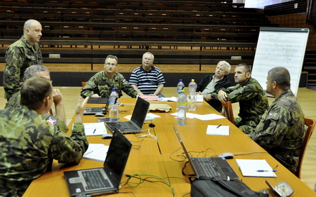 Na Libavé se uskutečnilo odborné shromáždění spojovacího vojska