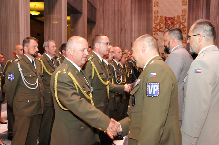 Z předávání  ocenění ve Slavnostní síni Národního památníku na pražském Vítkově