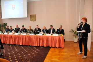 Ze zahájení tiskové konference na Ministerstvu obrany České republiky