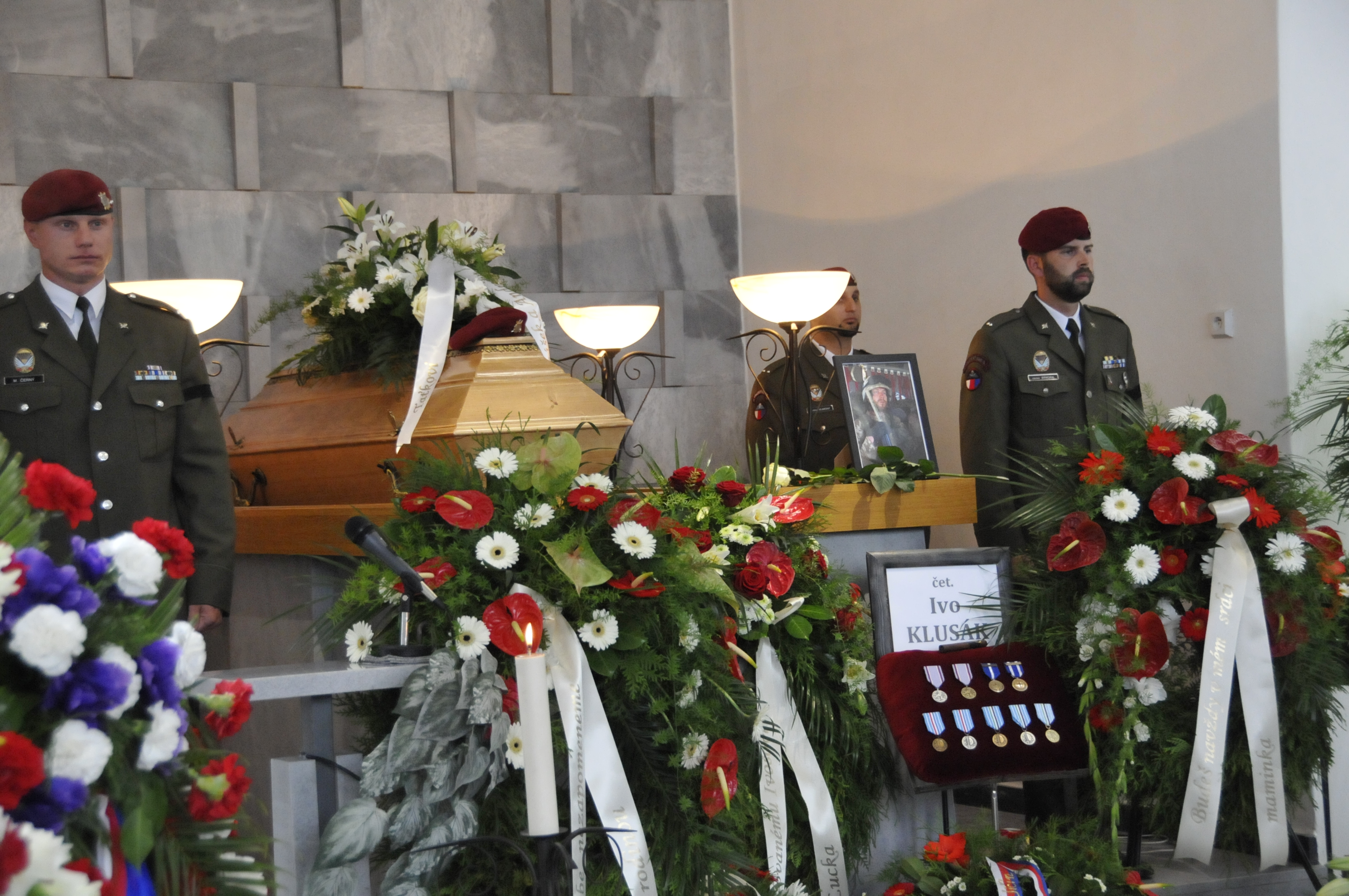 Poslední rozloučení se št. praporčíkem i.m. Ivo Klusákem (3)