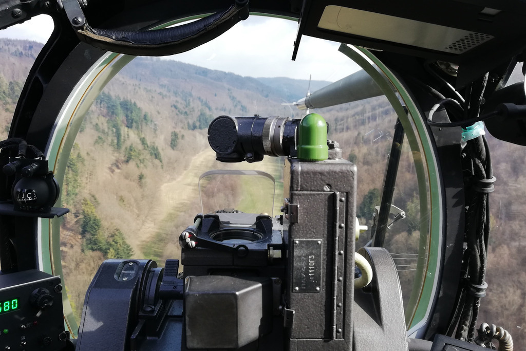 Kokpit vrtulníku Mi-24