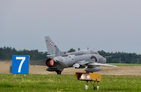 Stíhací bombardér Suchoj Su-22 polské armády