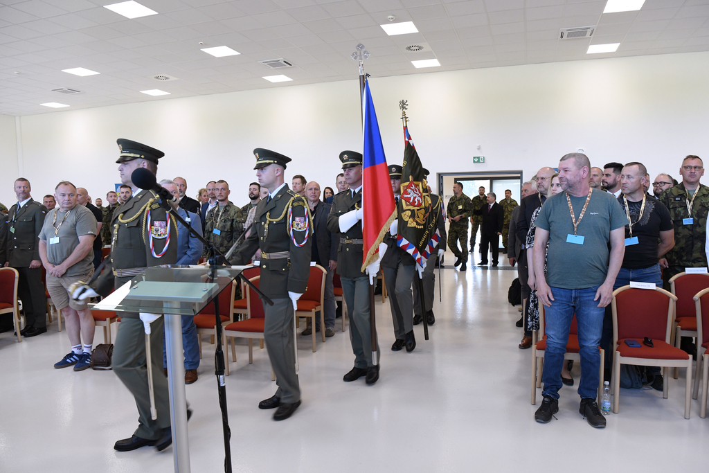 Setkání vojáků Aktivní zálohy ozbrojených sil České republiky a jejich zaměstnavatelů