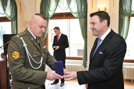 Oceněný liberecký voják: Dělám práci, kterou mám rád 