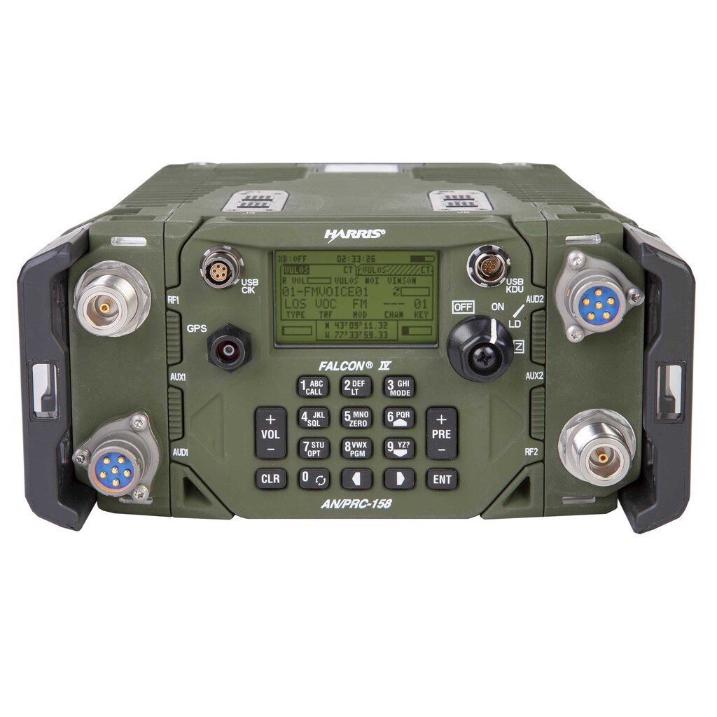 Vícekanálový batoh L3Harris Falcon ® IV AN / PRC-158