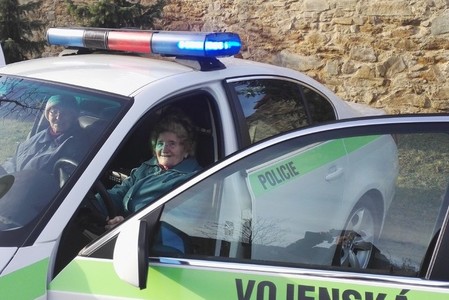 Vojenští policisté se zapojili do projektu Ježíškova vnoučata