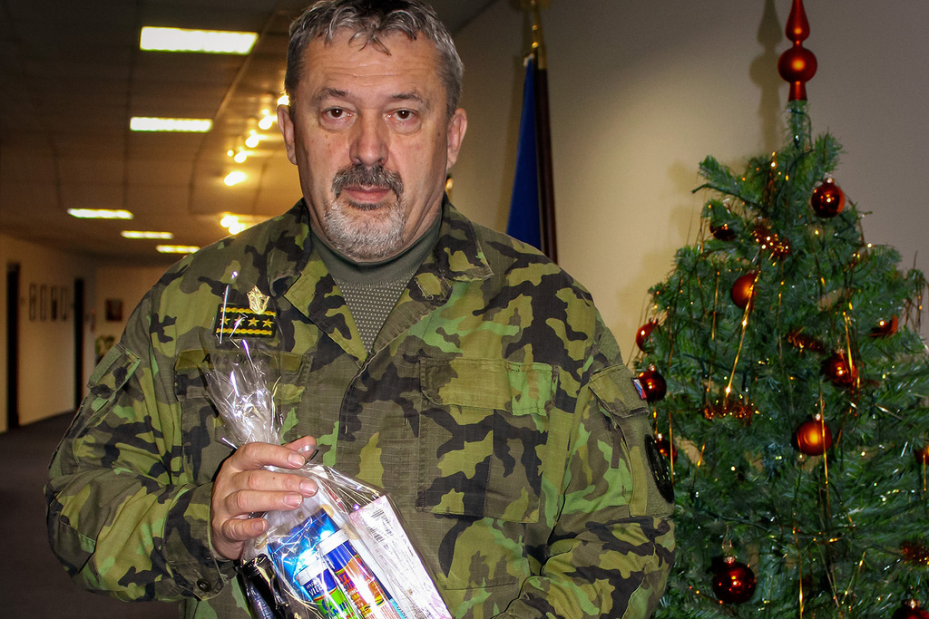 Dárky od generála Opaty potěšily válečné veterány